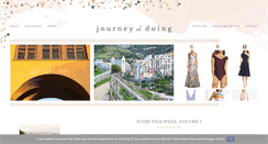 Desktop Screenshot of journeyofdoing.com